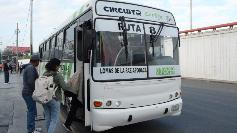 EXTIENDE APODACA PROGRAMA DE RUTAS EMERGENTES «CIRCUITO CONTIGO»