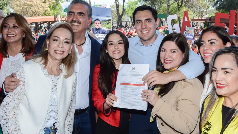 REGISTRA CÉSAR GARZA ARREDONDO CANDIDATURA A ALCALDÍA DE APODACA