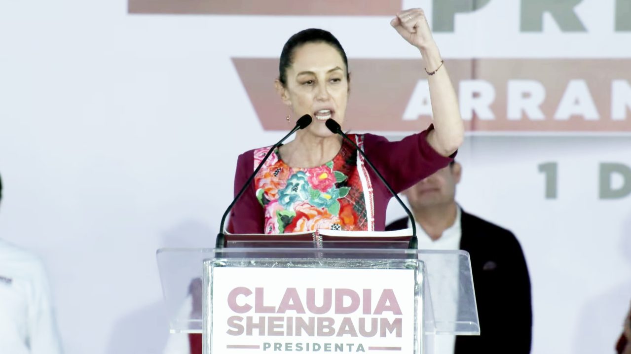 DARÁ CONTINUIDAD CLAUDIA A OBRAS DE AMLO; PRESENTA 100 COMPROMISOS DE GOBIERNO