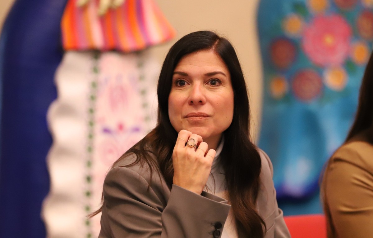 DICE LORENIA RECIBIR AMENAZAS ANTES Y DESPUÉS DEL DEBATE