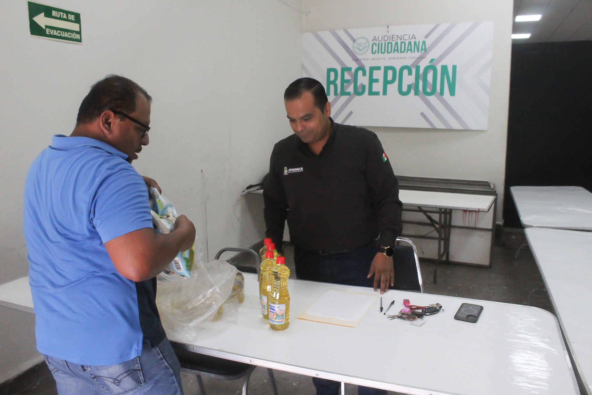 ABRE APODACA CENTROS DE ACOPIO PARA AFECTADOS DE «ALBERTO»