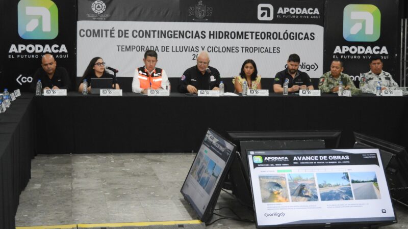 APODACA SE DECLARA LISTO PARA TEMPORADA DE HURACANES 2025