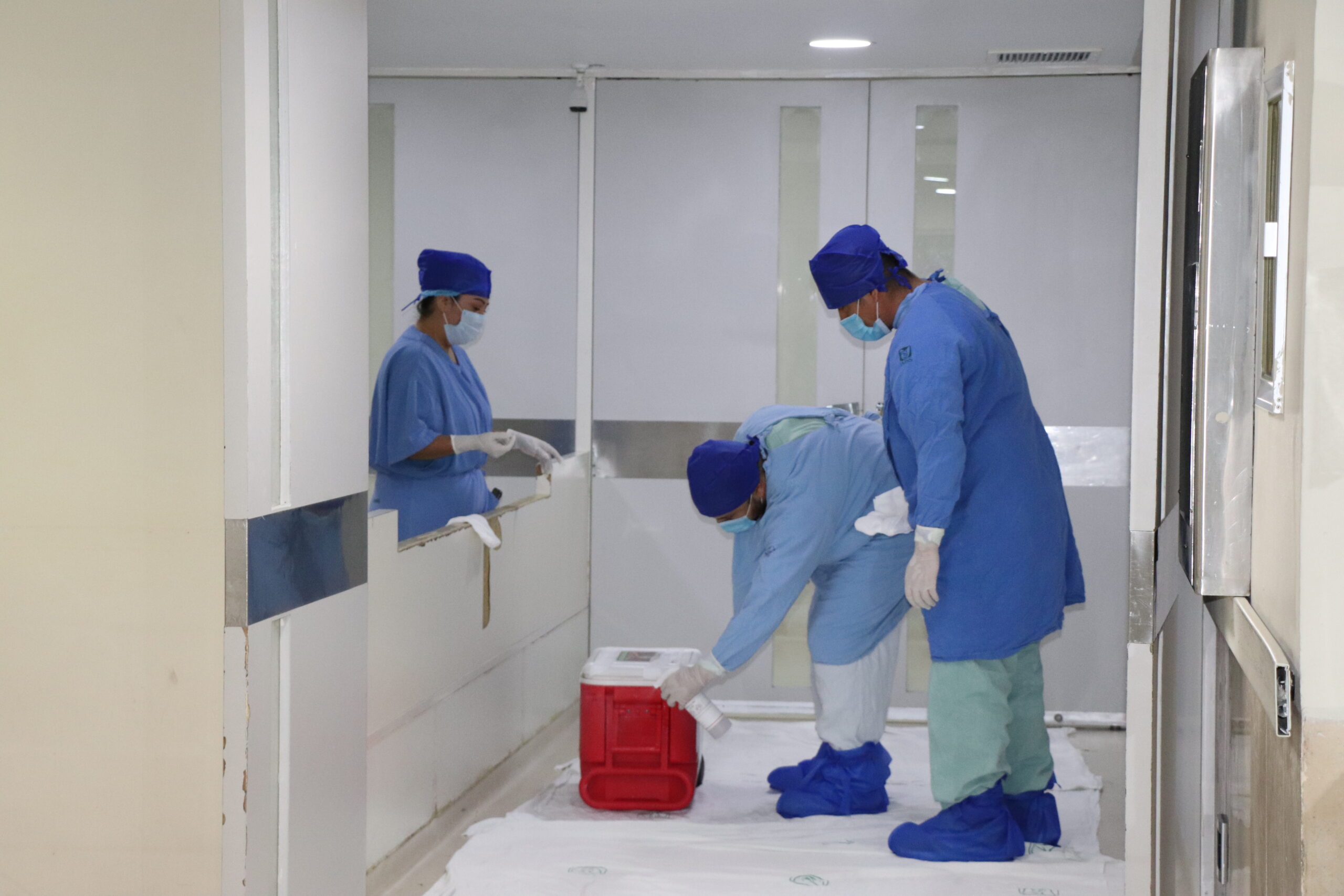 Llega a NL corazón desde Dolores Hgo. Guanajuato, para ser trasplantado a paciente de 40 años