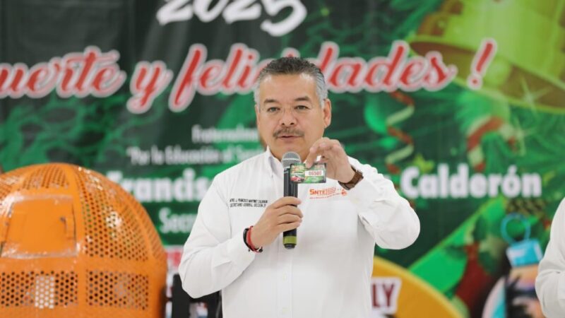 Gran Sorteo Navideño 2025 en la Sección 21 del SNTE