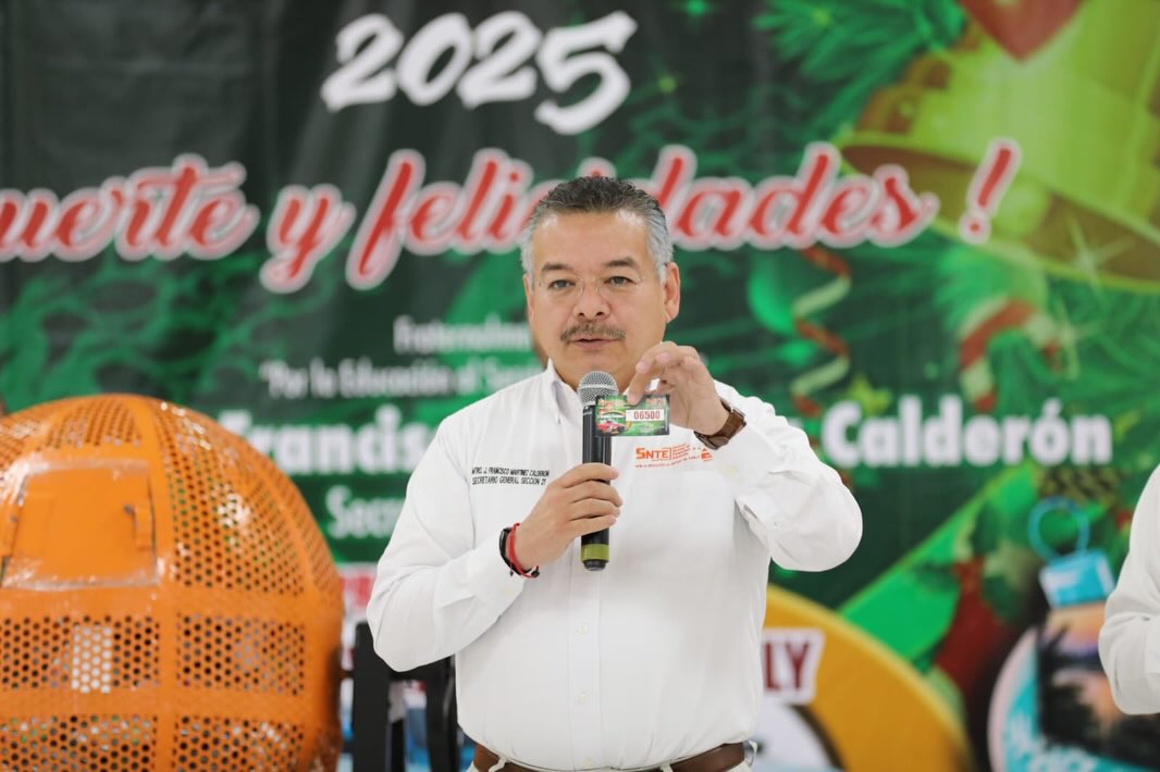 Gran Sorteo Navideño 2025 en la Sección 21 del SNTE