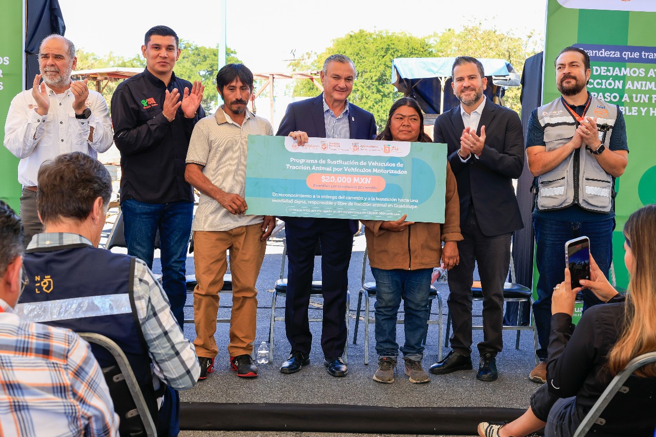 «Carretoneros» serán ahora motorizados en Guadalupe