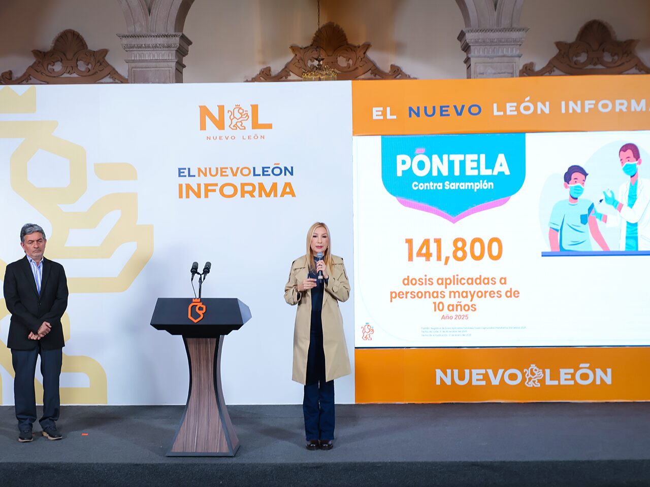 Secretarías de Salud y Educación advierten sobre casos de sarampión en NL