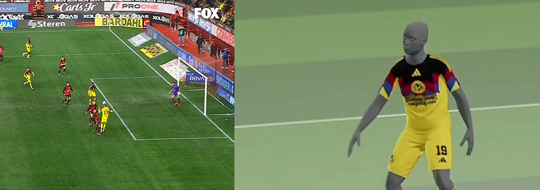 Fuera de lugar semiautomático hace su debut en el empate entre Xolos y América