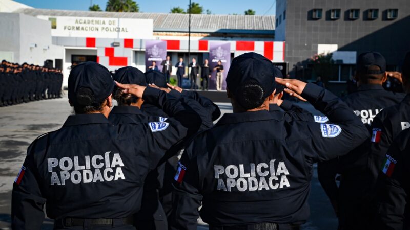 Alcanza Apodaca el Top 10 Nacioonal de Municipios con mejor percepción de seguridad