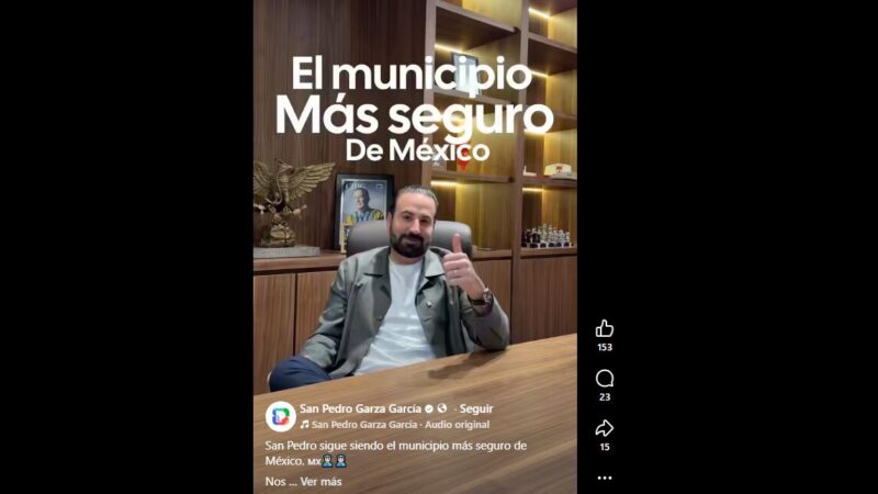 Lidera San Pedro en materia de seguridad a nivel nacional