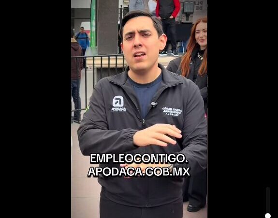 Apodaca vincula a empresas con buscadores de empleo y ofrece 4 mil plazas laborales cada mes