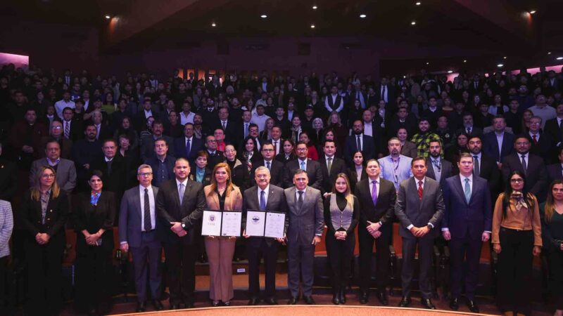 Firman acuerdo para llevar salas de juicios orales a la UANL