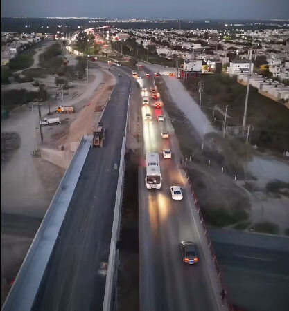 Sin aumento del Predial, César Garza realiza obras viales y sociales en Apodaca