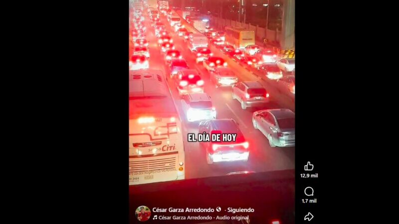 Obras de línea 6 del Metro, colapsan vialidad en Apodaca, denuncia alcalde