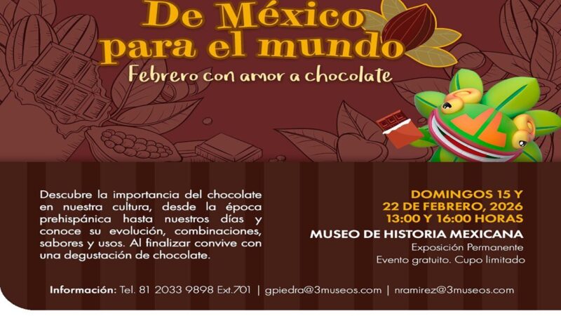 Un dulce taller para el Día del Amor y la Amistad en el Museo de Historia Mexicana