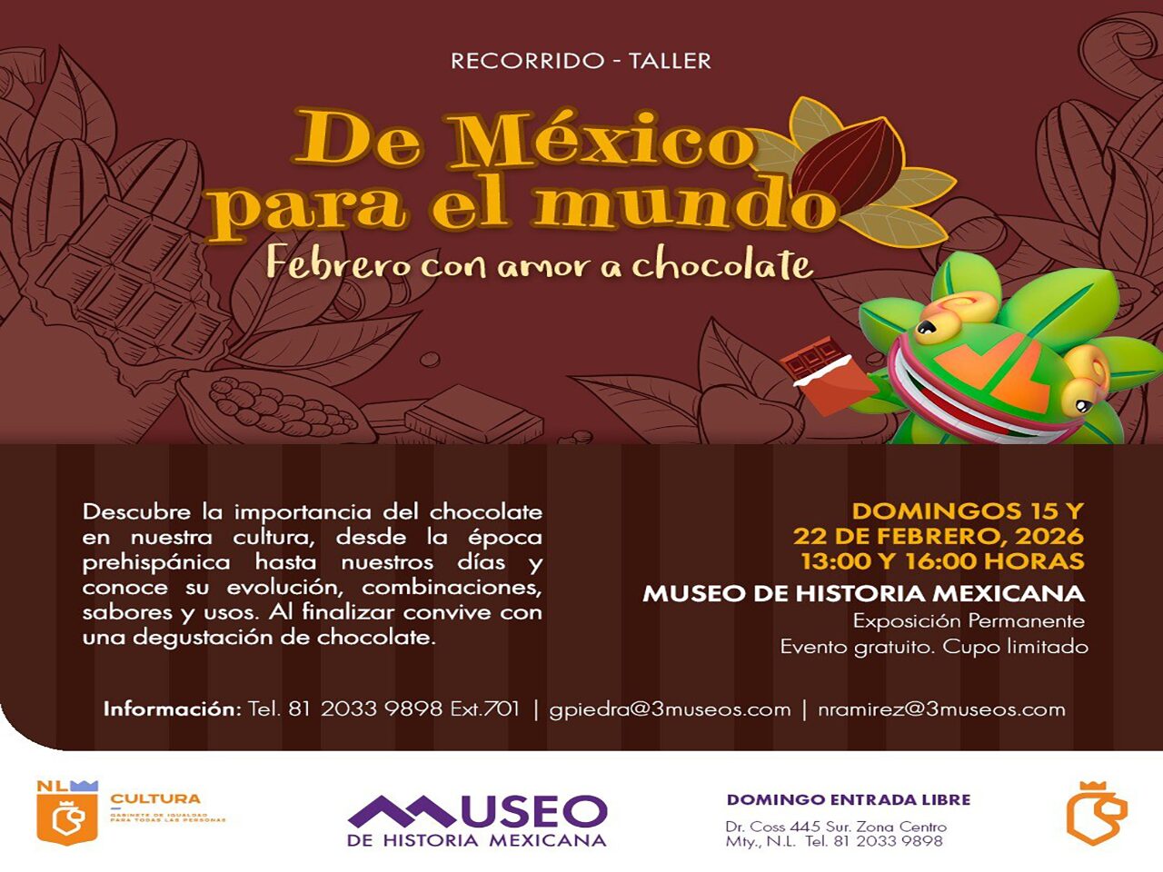 Un dulce taller para el Día del Amor y la Amistad en el Museo de Historia Mexicana
