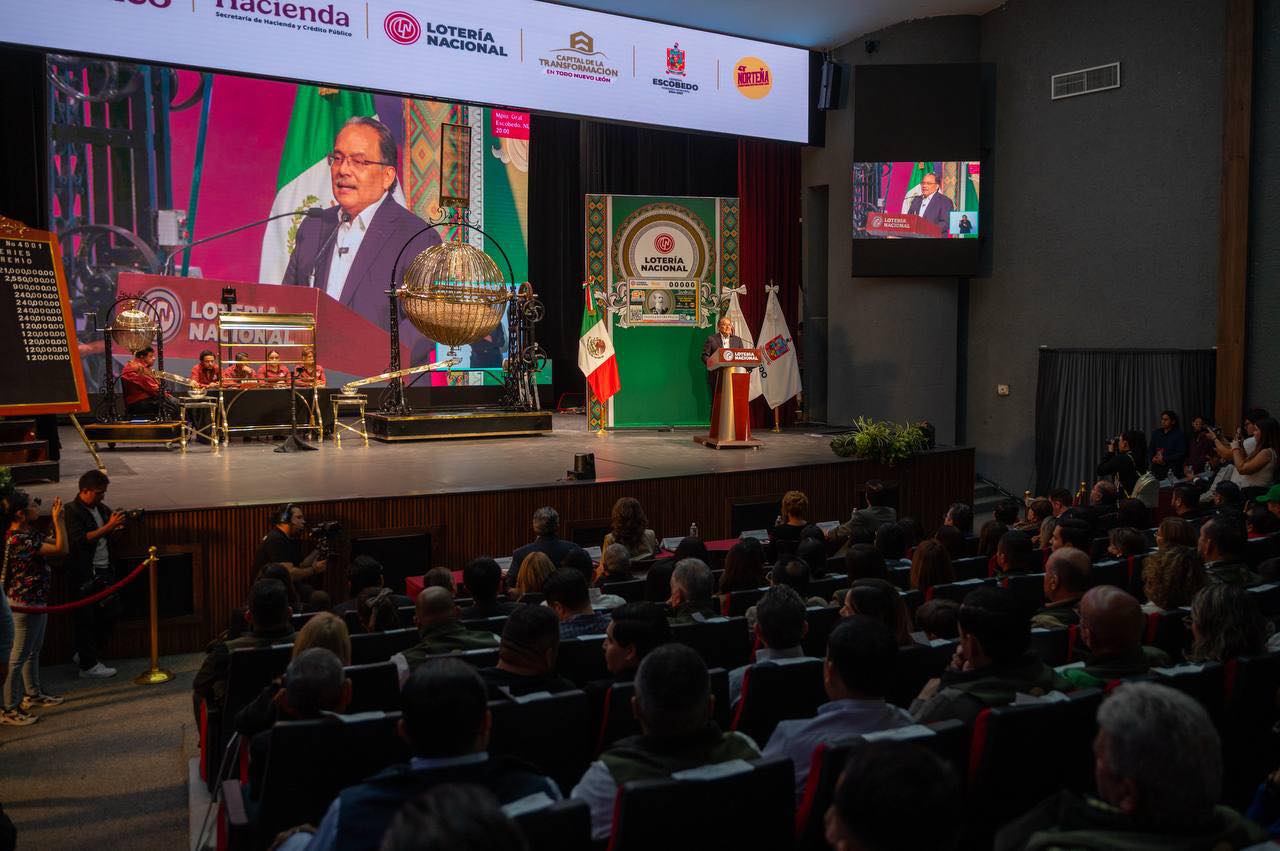 Escobedo está de suerte, aquí se realiza Sorteo Mayor de la Lotería Nacional
