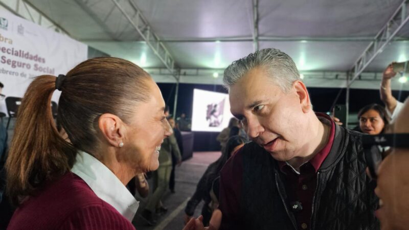 Destaca Waldo Fernández apoyo de Claudia Sheinbaum a NL en educación, salud y vivienda
