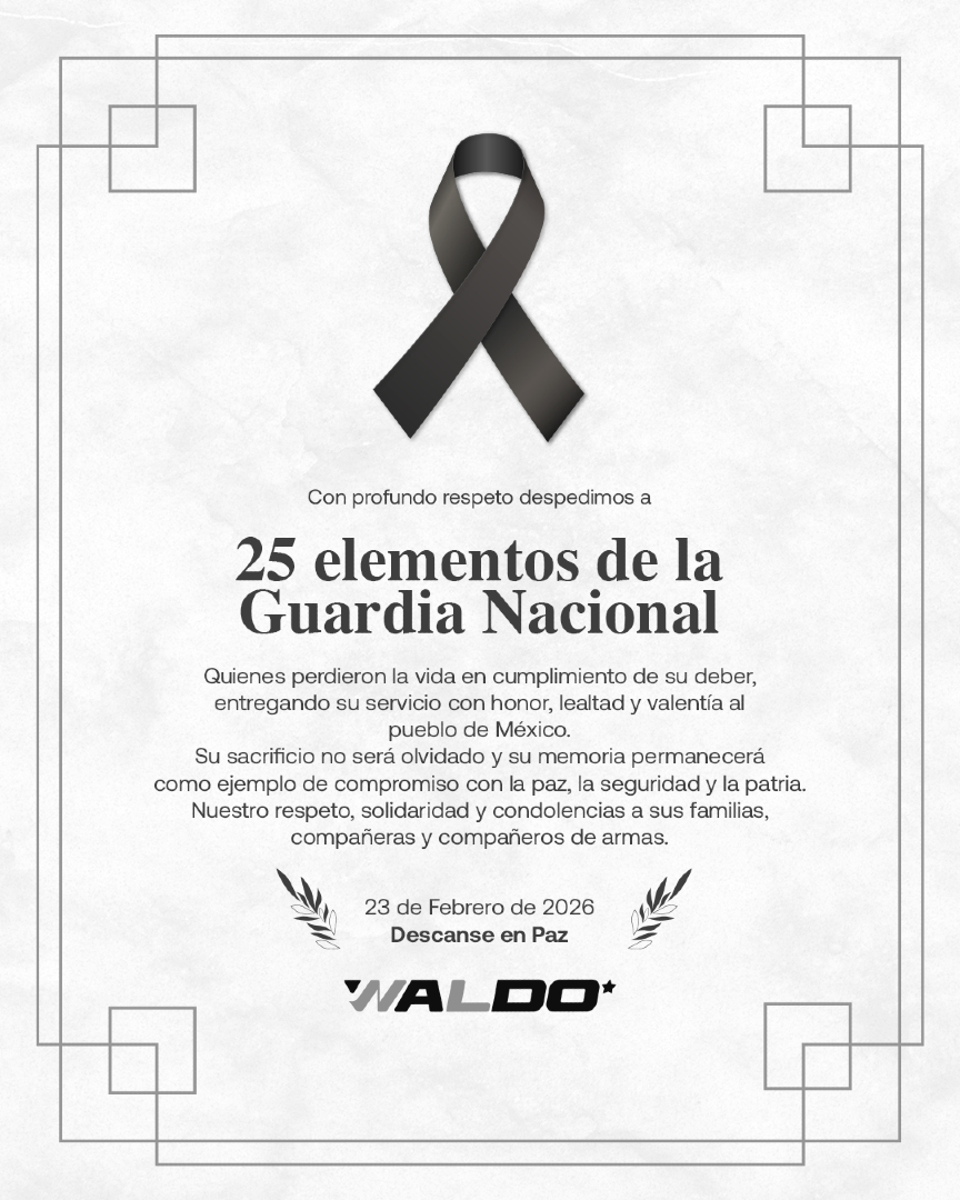 Reconoce Waldo Fernández a fuerzas armadas de México por captura y deceso del Mencho