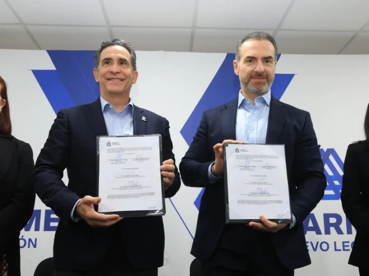 Firma Gobierno de Monterrey acuerdo de entendimiento con COPARMEX