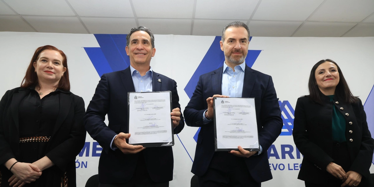 Firma Gobierno de Monterrey acuerdo de entendimiento con COPARMEX