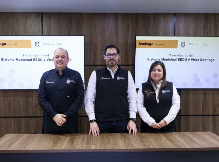 Presentan Visor Santiago y Sistema Municipal SEDU para agilizar trámites ciudadanos