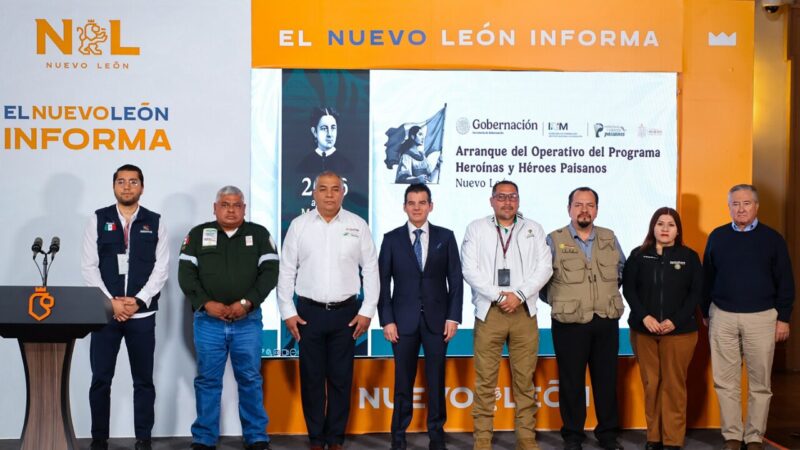 Inicia en NL operativo de apoyo a paisanos por temporada vacacional