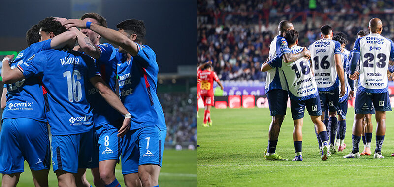 Cruz Azul y Pachuca vencen a sus respectivos rivales en la J9