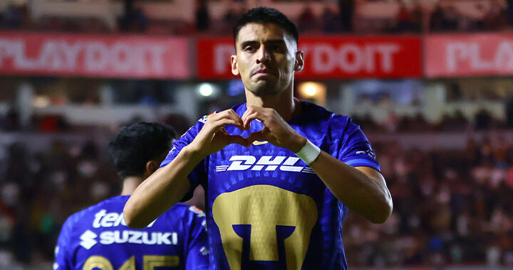 Pumas vence a Necaxa en Aguascalientes con gol del ‘Memote’