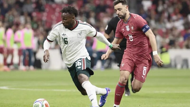 0-0. México sobrevive al acoso de Portugal y empata sin goles en el Estadio Azteca