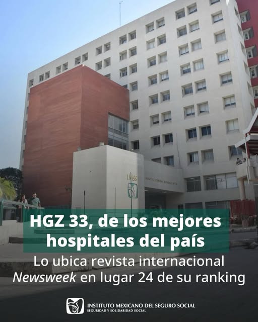 Ubica revista Newsweek a dos hospitales del IMSS Nuevo León entre los mejores del país en 2026