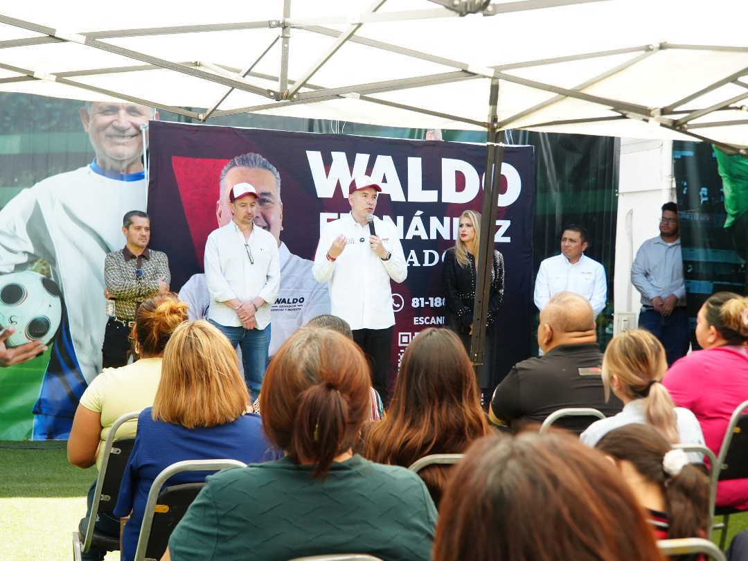 Promete Waldo Fernández defender a Nuevo León, como lo hace con su familia