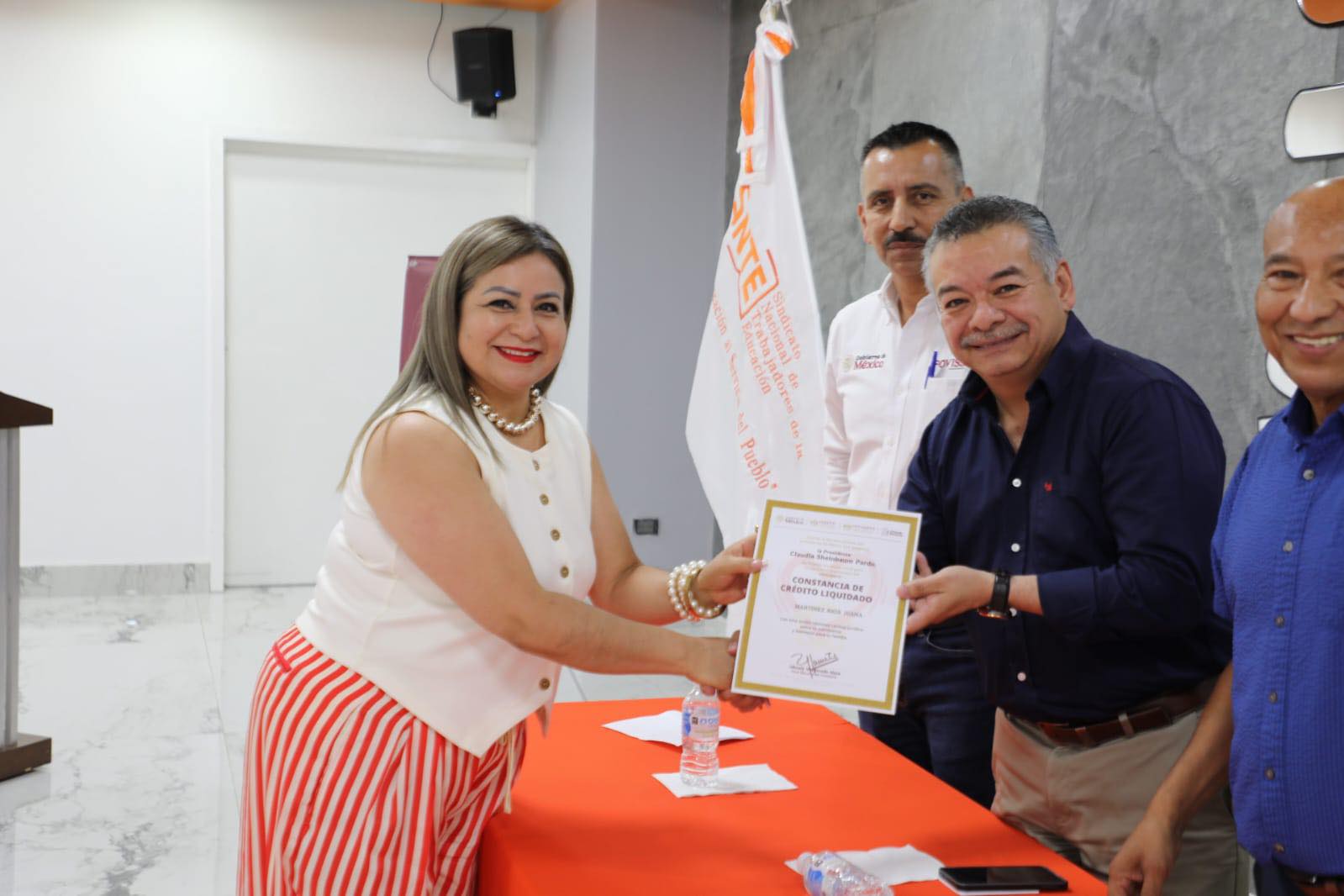 Brindan certeza jurídica y patrimonial a agremiados a Sección 21 del SNTE