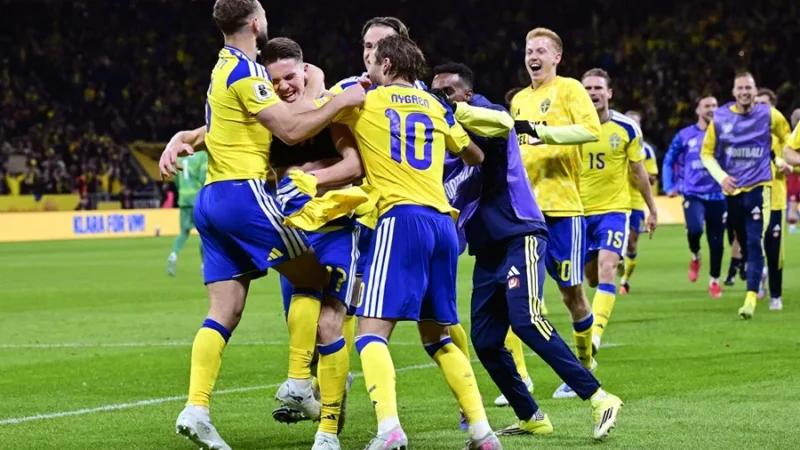 3-2. Gyokeres da la victoria a Suecia y deja a Lewandowski y Polonia sin Mundial