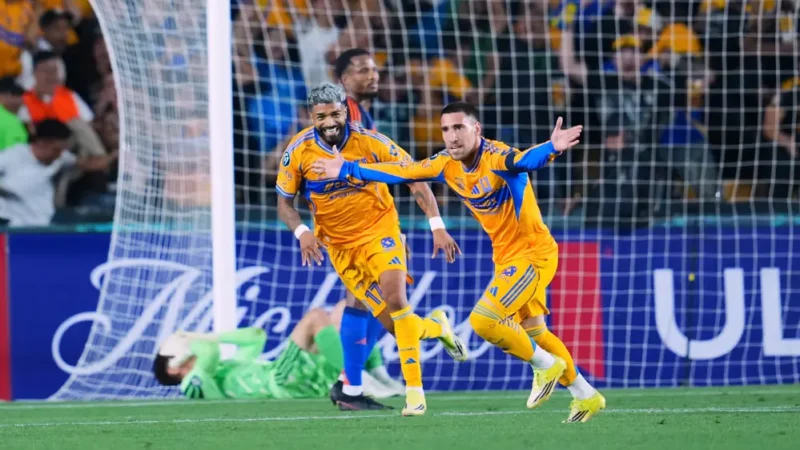 Gorriarán completó la remontada de Tigres UANL y sella el pase a Cuartos de Final