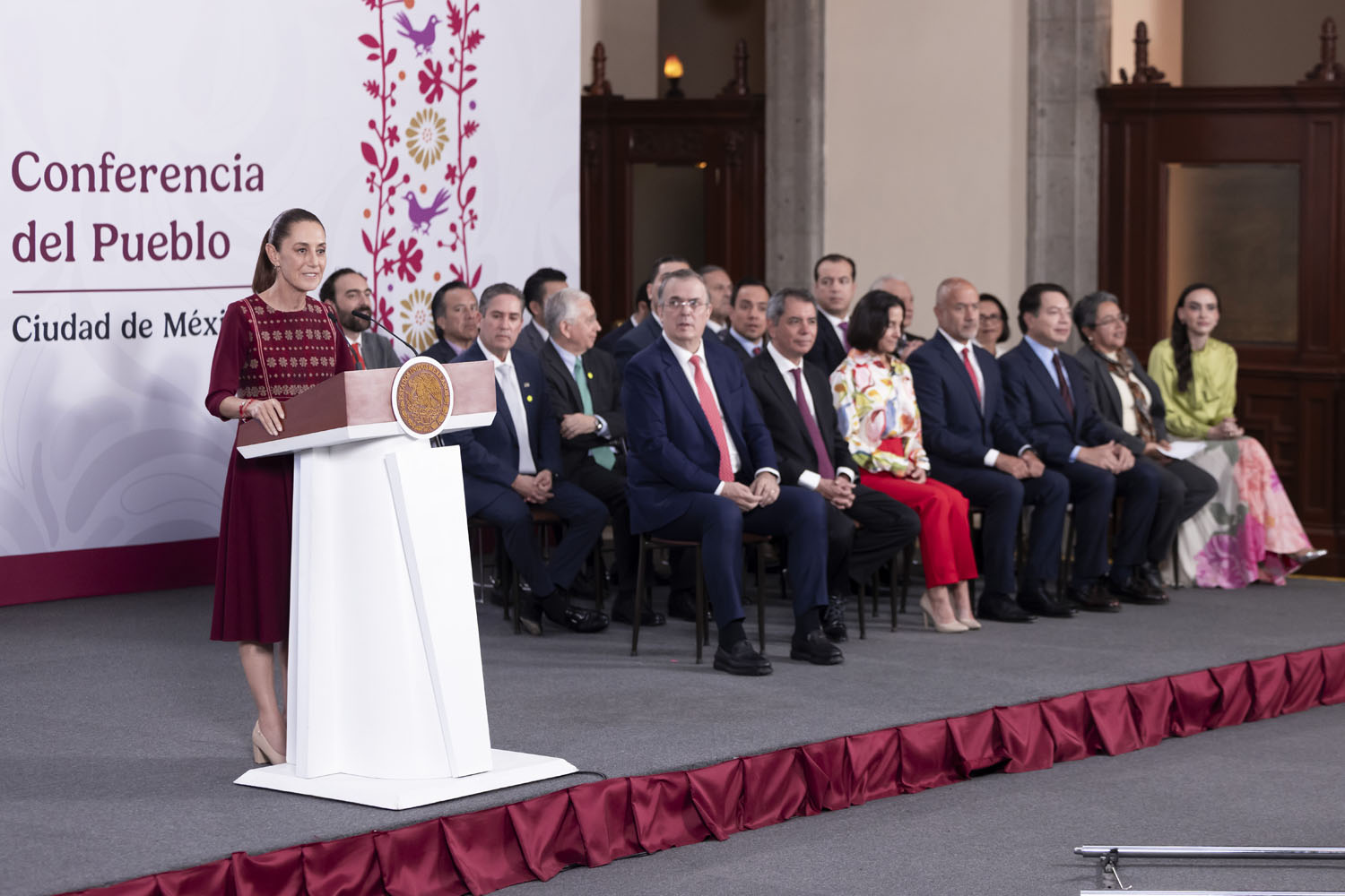 Exige CSP a EU pruebas contundentes por acusación de narco a 10 funcionarios mexicanos