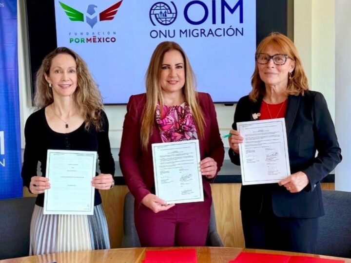 Atestigua Tatiana Clouthier acuerdo para apoyar a migrantes en materia educativa y de empleo