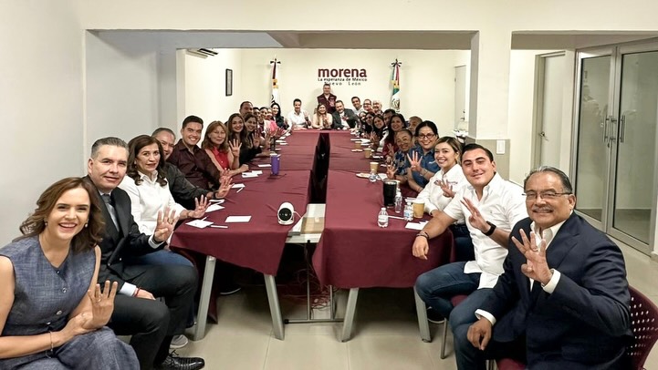 Aspirantes morenistas a candidatura por NL pactan unidad en el proceso
