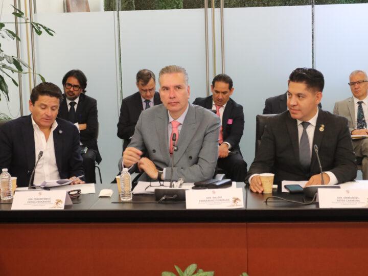 Desde la tribuna del Senado exhorta Waldo Fernández al gobierno de NL a liberar recursos para el Triángulo Norte