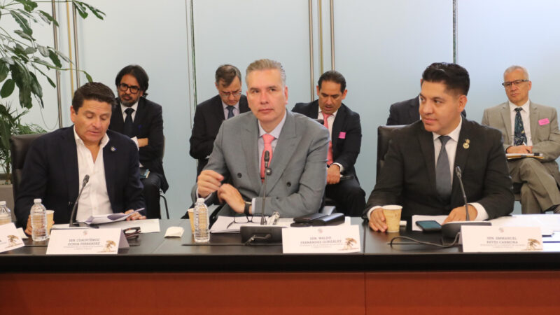 Desde la tribuna del Senado exhorta Waldo Fernández al gobierno de NL a liberar recursos para el Triángulo Norte