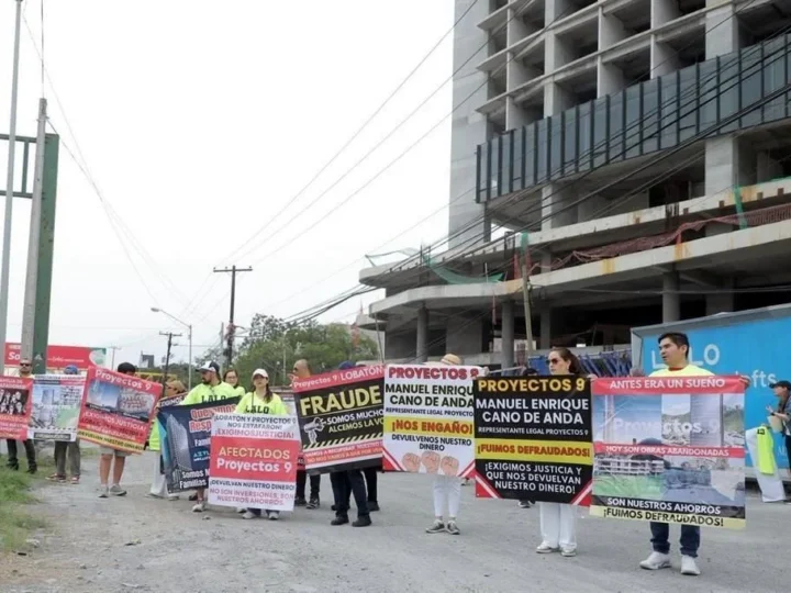 Afectados por Proyectos 9, piden a CSP que la FGR atraiga el caso, ante lentitud de FGJNL
