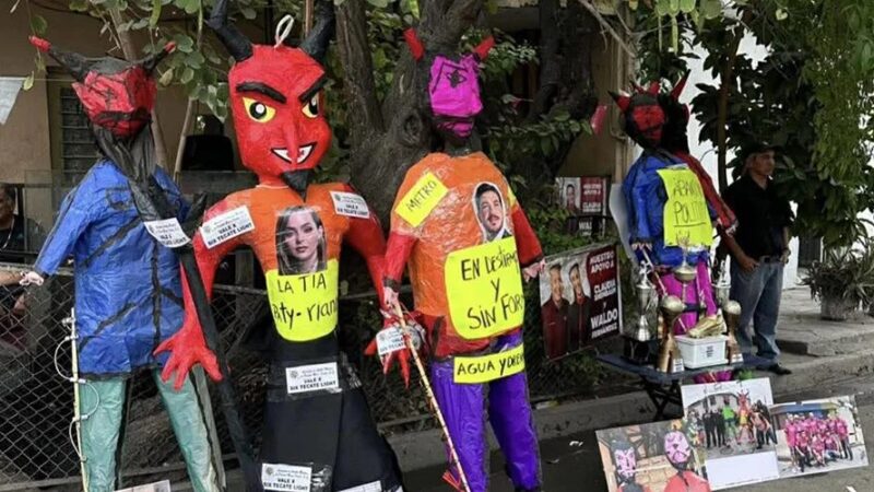 A huevazos y con quema del Judas, festejan Sábado de Gloria en la Obrerista