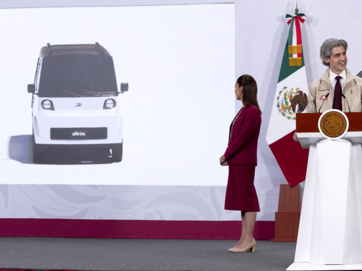 Anuncian prototipo de Olinia, auto eléctrico de bajo costo, que se producirá en México