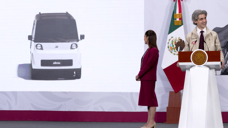 Anuncian prototipo de Olinia, auto eléctrico de bajo costo, que se producirá en México