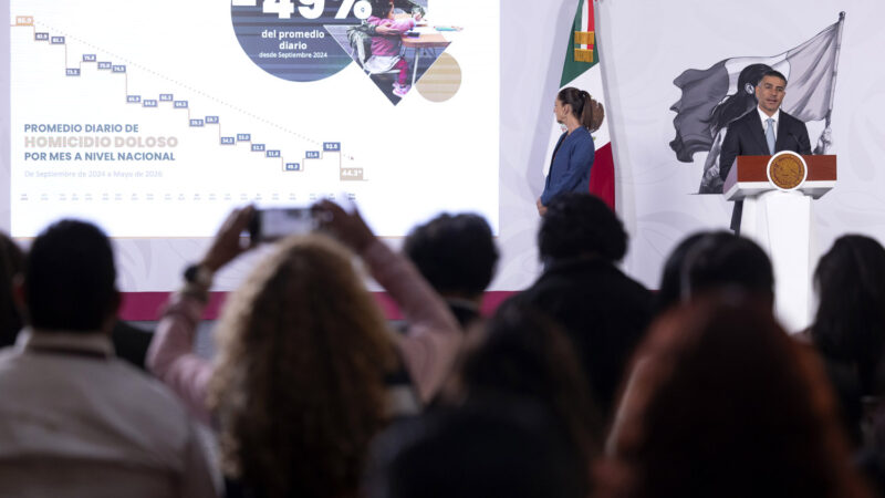 Se reducen en NL 77 por ciento homicidios dolosos, informa Omar García Harfuch