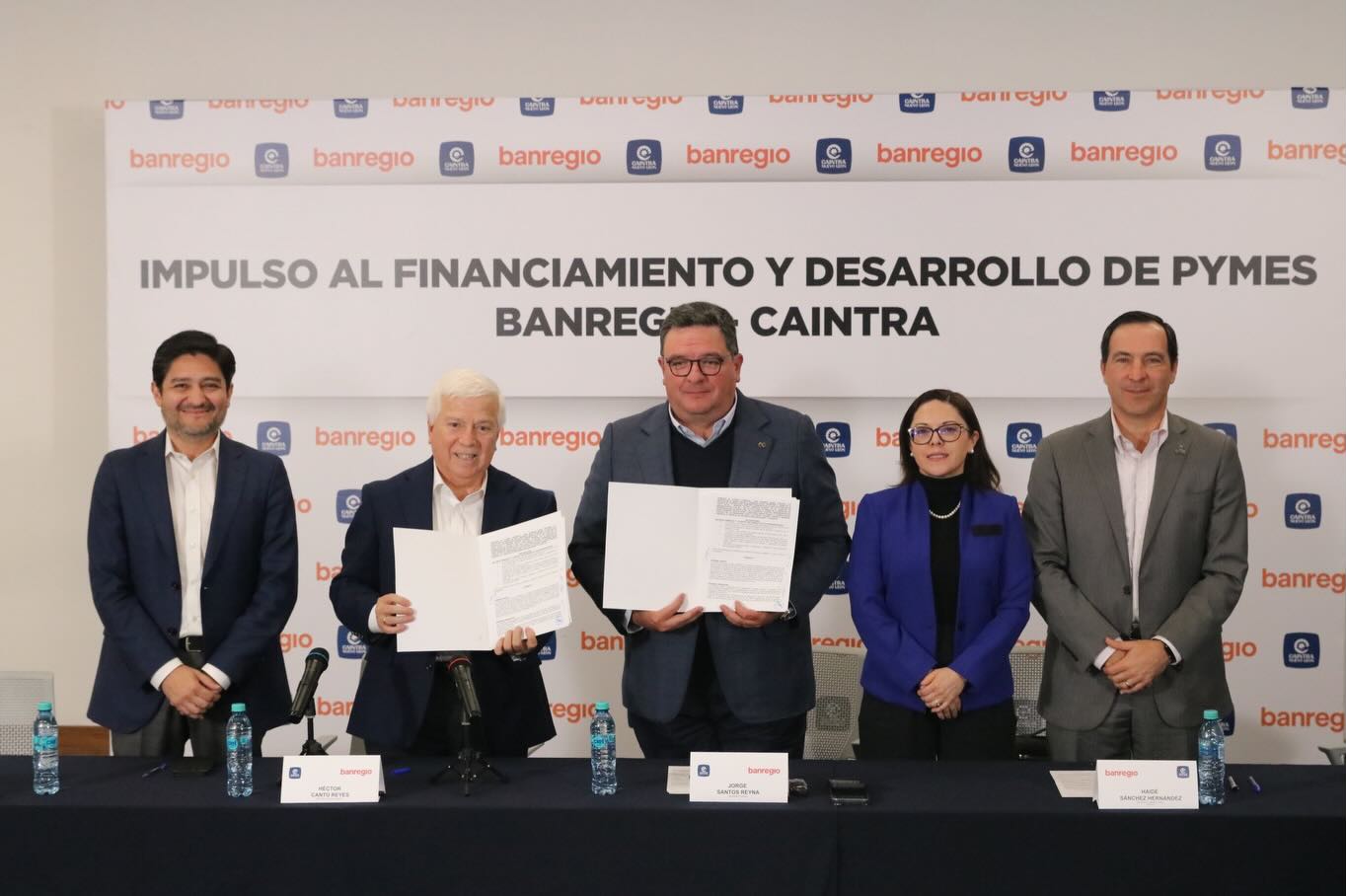 Sinergia entre Banregio y Caintra beneficiará a 5 mil Pymes