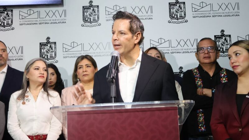 MORENA NL pide juicio político contra Samuel García por desvío de recursos y conflicto de intereses