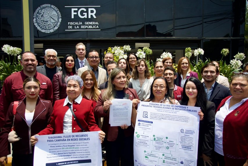 Morena denuncia ante FGR a Samuel García por presuntos desvíos