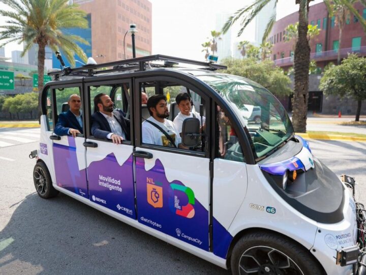 Operará minibús autónomo y eléctrico en San Pedro