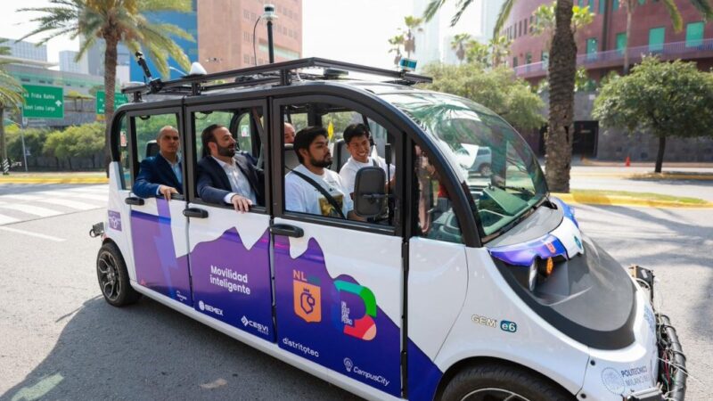 Operará minibús autónomo y eléctrico en San Pedro